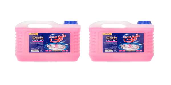 تصویر 1 از مایع ظرفشویی گلی 4 لیتری عملکرد سریع شستشوی ظروف